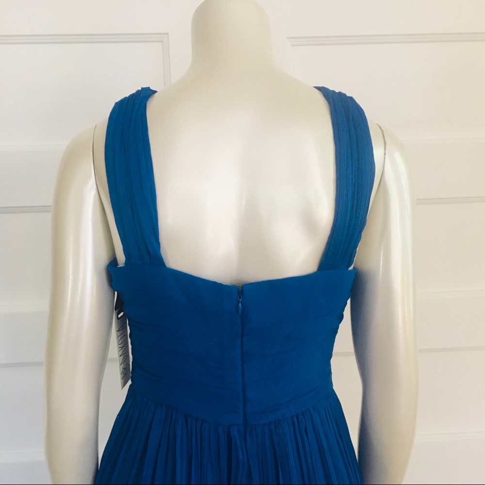 NWT B.B. Dakota pleated crinkle crisscross dress 6 - Picture 5 of 7